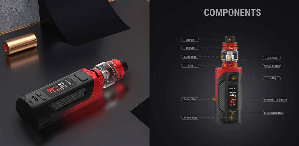 Smok Rigel Kit Bileşenleri